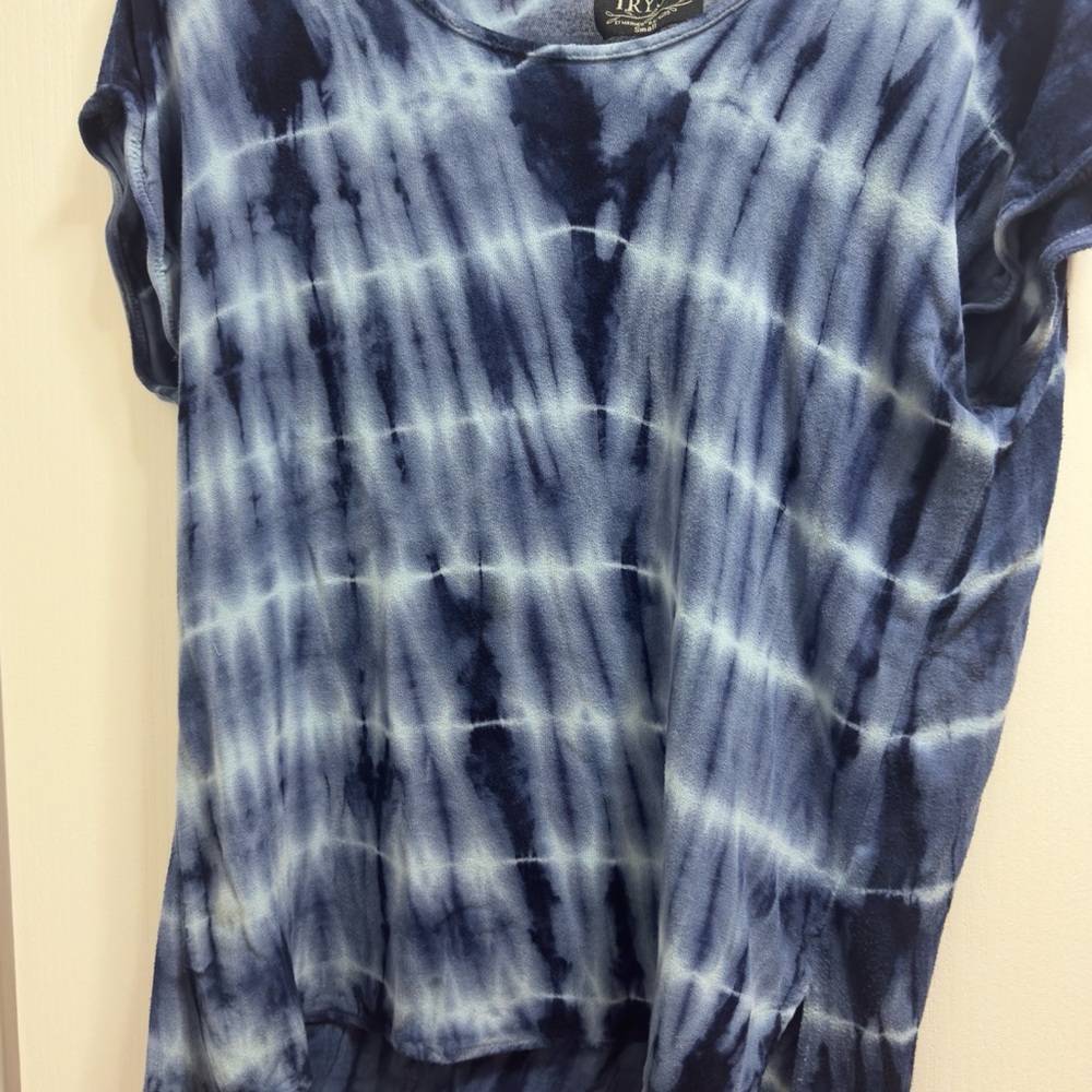 Blue Tie-Dye T-Shirt